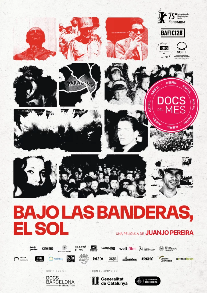 Bajo las banderas, el sol