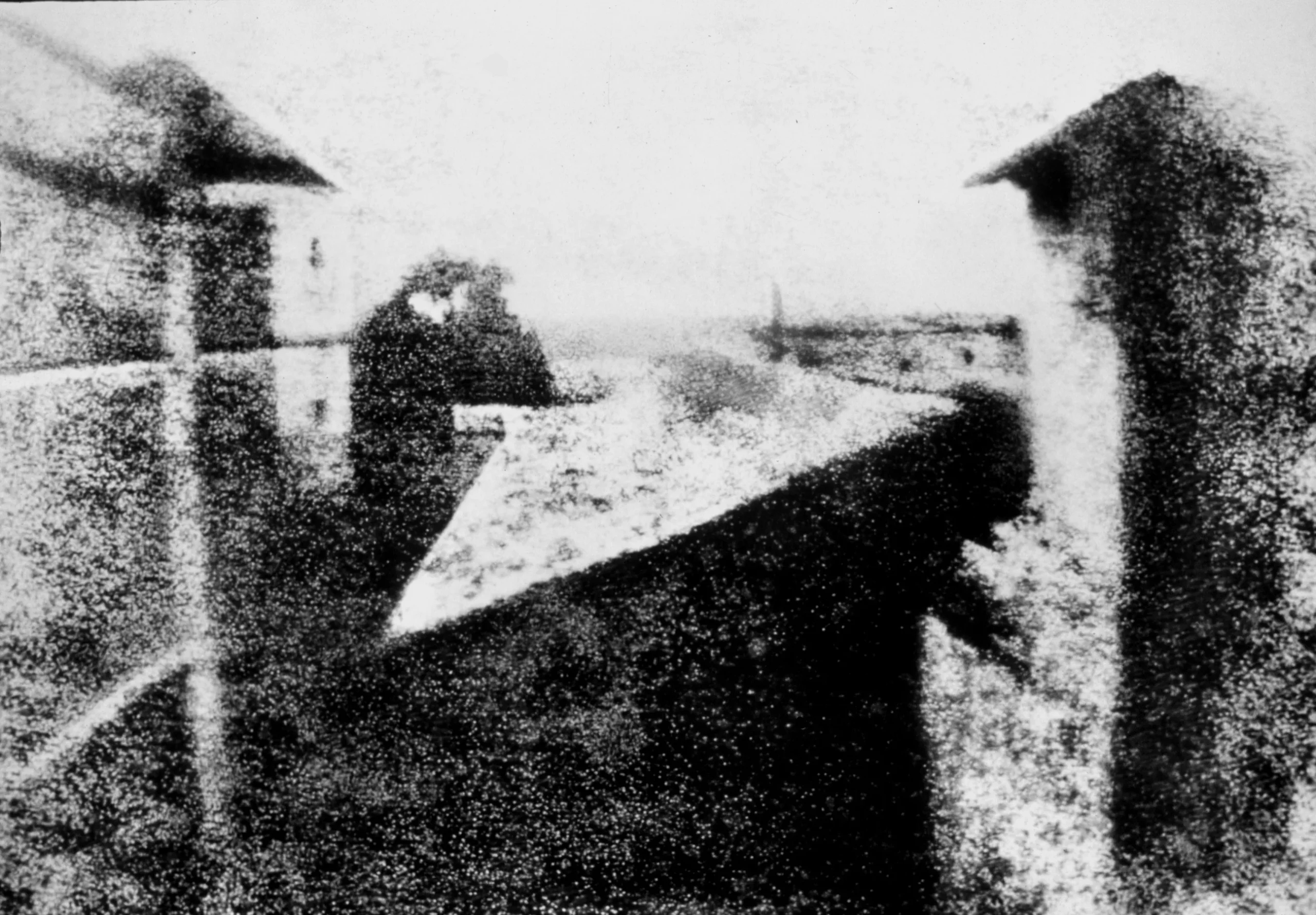 Vista desde la ventana en Le Gras